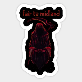 The Reaper, Fair to Midland / Dance of the Manatee Sticker